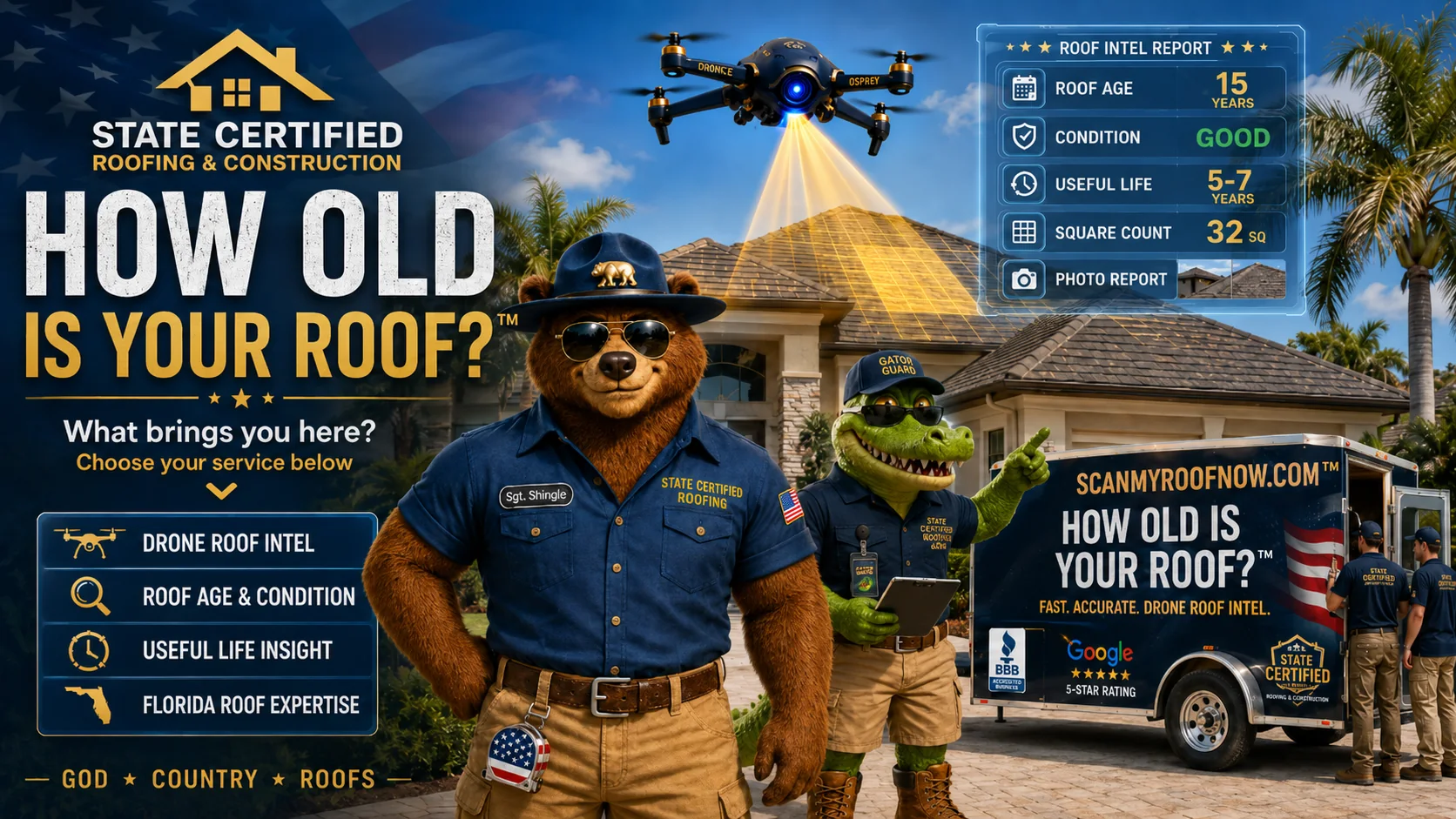 How old is your roof? Sarge explains roof age and insurance pressure