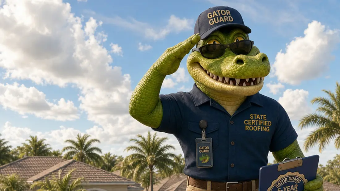 GatorGuard™ gutter protection built for Florida rain